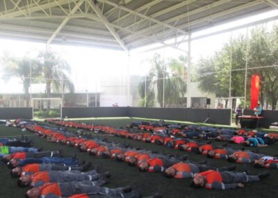 Empresa ARCELORMITTAL, «Taller de Relajación» para empleados