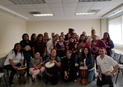 Grupo ROGA, «Taller de Musicoterapia con tambores» para empleadas