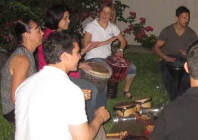 «MUSICOTERAPIA CON PERCUSIONES», Sesión particular