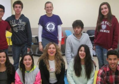 Prepa TEC DE MONTERREY, Campus VALLE ALTO, «Talleres de Yoga de la Risa» con Alumnos y Maestros en Semana de la Salud