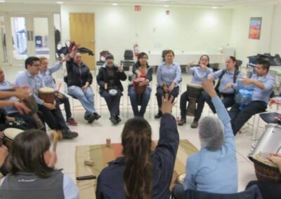 Empresa HERSHEY´S Monterrey, «MUSICOTERAPIA» con empleados