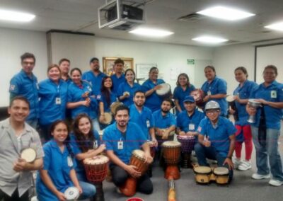 Empresa PANASONIC, «Taller de Musicoterapia» para empleados