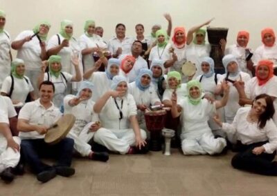 PASTELERÍA LETY, «Musicoterapia con tambores» para empleados