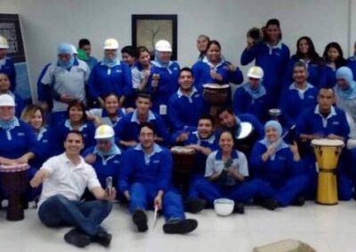 Empresa HERSHEY´S, «Musicoterapia con tambores» para empleados