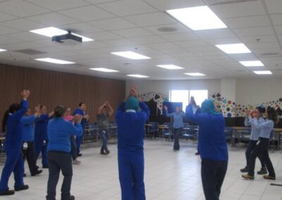 Empresa HERSHEY´S, «Taller de Bailoterapia» para empleados