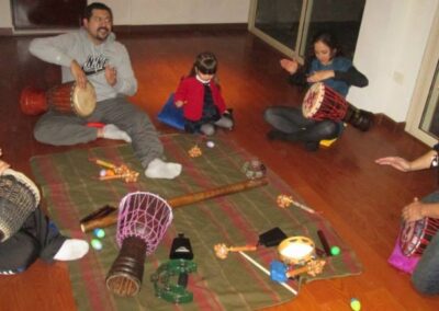 Taller particular, «MUSICOTERAPIA CON PERCUSIONES»
