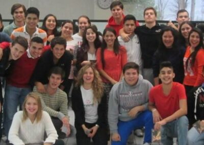 Prepa TEC DE MONTERREY, Campus GARZA LAGÜERA, «Talleres de Yoga de la Risa» con Alumnos en Semana de la Salud