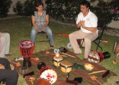 «MUSICOTERAPIA CON PERCUSIONES», Sesión Particular